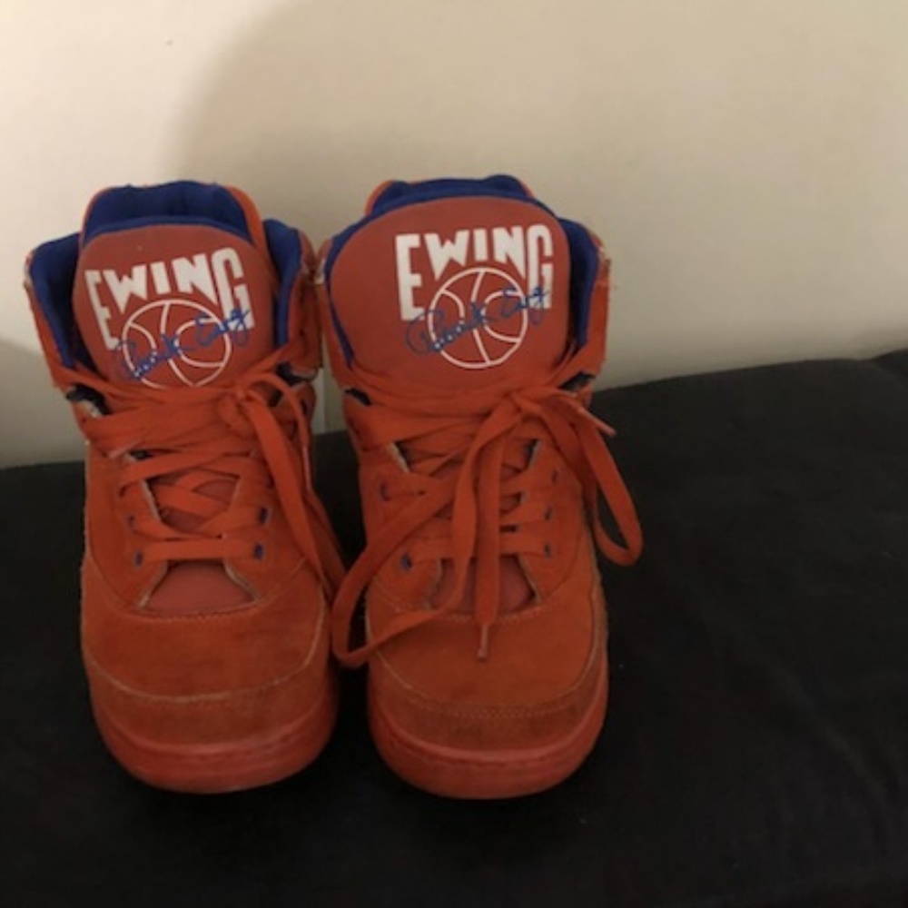 Authentic Ewing 33 Hi "Orange Suede" Meccca